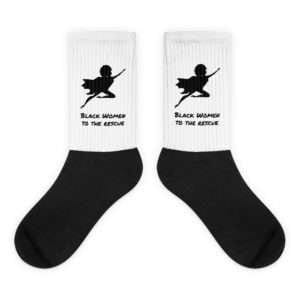 Black Women to the Rescue Socks