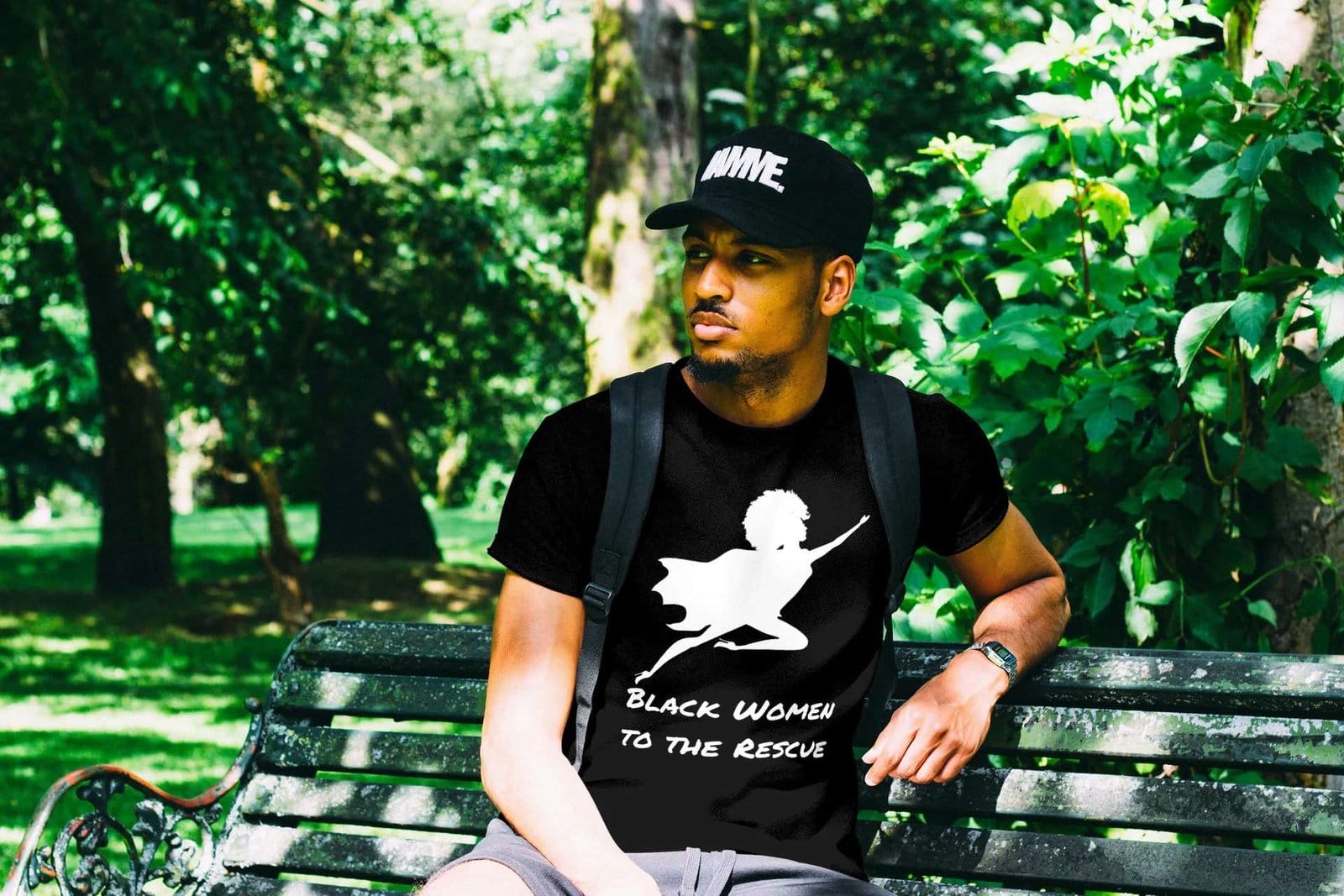 Black Women to the Rescue Short-Sleeve Unisex T-Shirt - Image 4