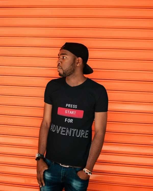 Press Start for Adventure! Short-Sleeve Unisex T-Shirt
