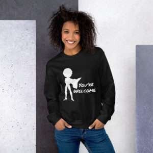 You're Welcome Unisex Long Sleeve Tee
