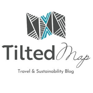 TiltedMap.com logo square Travel Sustainability Blog