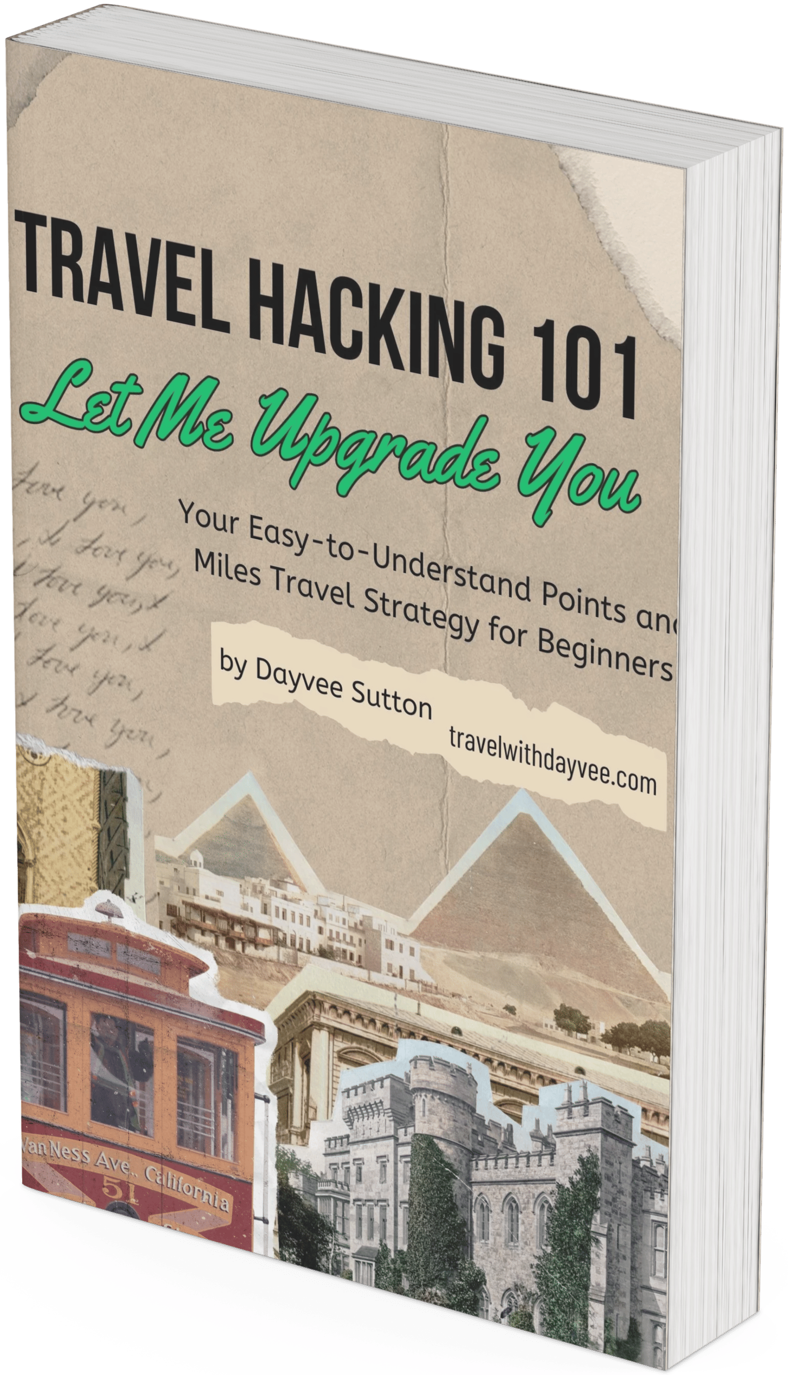 Travel Hacking mockup
