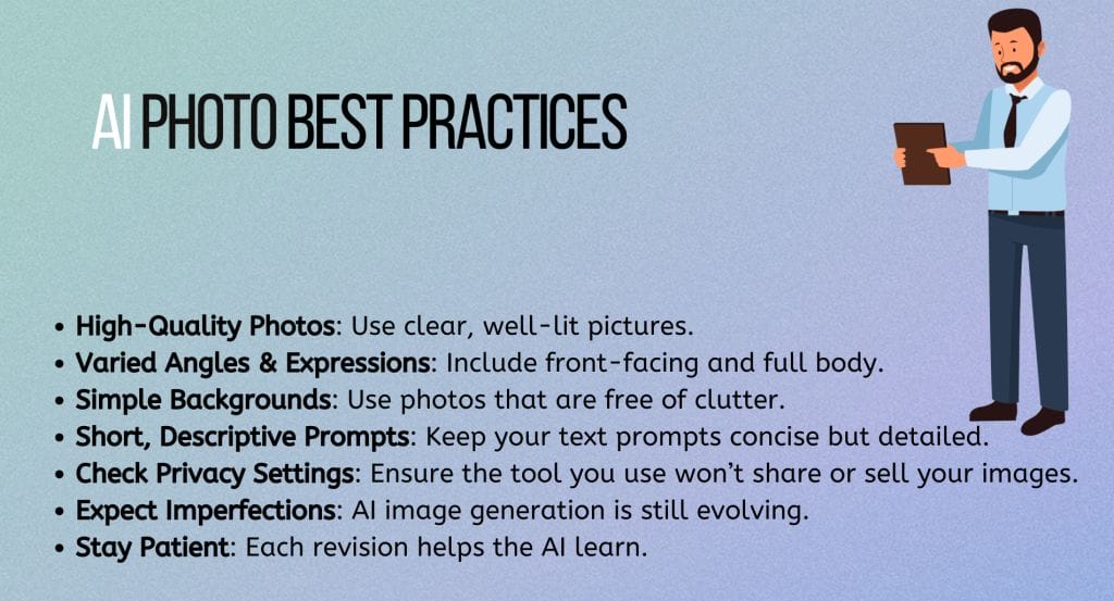 AI photo best practices