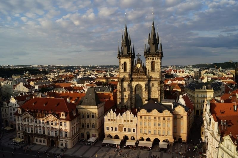 Aerials over Prague