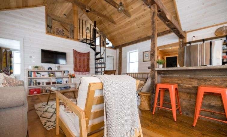a cozy airbnb room for vacation